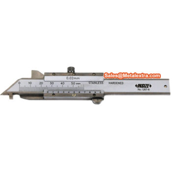 INSIZE Vernier Chamfer Gauge 1267 Angle 30° 45° 60° Range; 0-.39"/0-10mm - Image 2