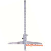 INSIZE Vernier Depth Gauge 1243-2001 with hook (Graduation 0.02mm) Range; Ø200mm