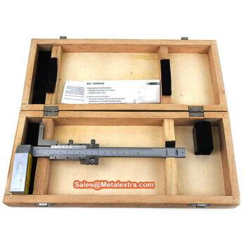 INSIZE Vernier Height Gauge 1250 (Carbide scriber) Accuracy; ±0.03mm, Range: ≤600mm / 24 Inch - Image 3