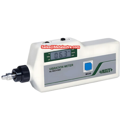INSIZE Vibration Meter 0023-V199A Basic Type (Acceleration, Velocity, Displacement test, Accuracy; ±5% ±2digits) Range Velocity: 0.1 to 199.9mm/s (RMS)