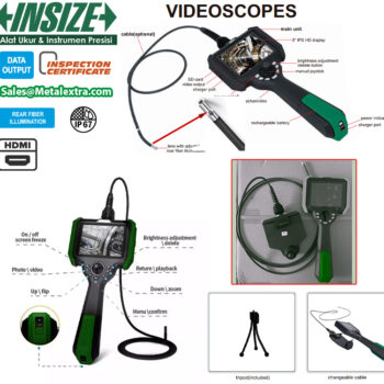 Alternative view of INSIZE Videoscope ISV-L Tungsten Wire Cable 360° (Camera 0.92Mpx, USB Rechargable 4 Hours) IP 67, Range; 1 Meter, Lens; Ø1.8mm - Ø6mm