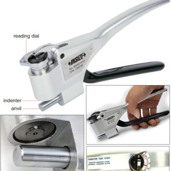 INSIZE Aluminum Hardness Tester ISHW-H Series for Soft Metal (ASTM B647-10;2016, Thickness; 0.6~13mm) Range; 25-110 HRE, 58-131 HV - Image 8