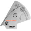 INSIZE Welding Bead Gauge 4840-1 (Stainless Steel Ruler, Res; 0.2mm) Accuracy; ±0.3mm