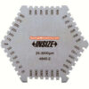 INSIZE Wet Film Gauge 4845 Series (ISO 2808, ASTM D4414) Range: 25µm - ≤3000µm