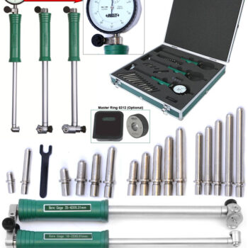 INSIZE Dial Bore Gauge 2824 Set Box (Grad; 0.01mm, Accuracy; ±18µm) Range; Ø18mm - Ø160mm - Image 6