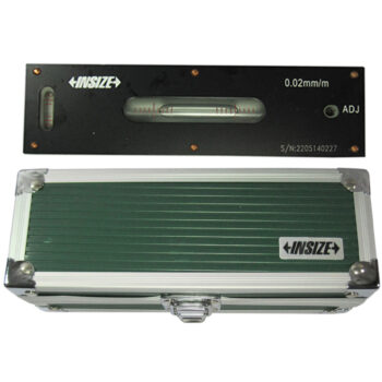 INSIZE Block Level Spirit 4903 (Sensitivity; 0.02 mm/m (=0.001°), 0.05 mm/m (=0.0029°)) Range;150mm, 200mm, 300mm - Image 7