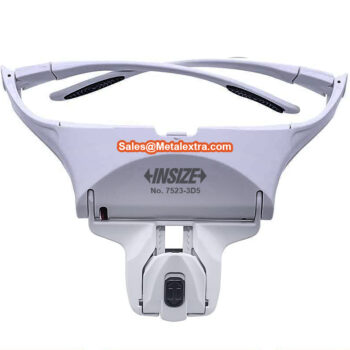 INSIZE Head band Magnifier 7523-3D5 LED Magnify Range; 1x-3.5x - Image 4