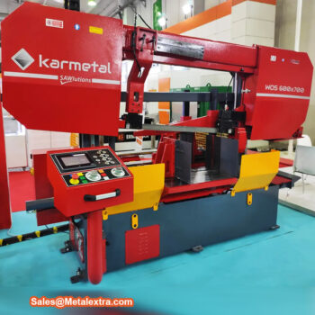 KARMETAL Bundle Cutting Bandsaw WOS 600x700 (Motor; 7.4 HP, 5.5 kW) Angle 90°; 600 x 700 mm - Image 4