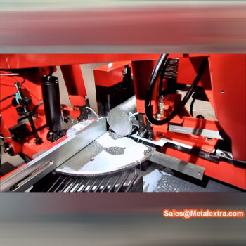 KARMETAL Automatic Miter Band Saws ODG 350x400 PLC (Motor 4KW/5.4HP ~1400 RPM) Cutting 90°; 270 x 400 mm, 45°; 270 x 280 mm, 60°; 150 x 160 mm - Image 5