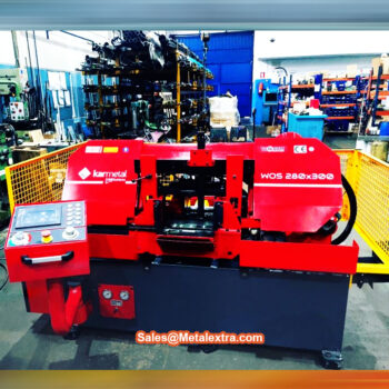 KARMETAL Bundle Bandsaw WOS 280x300 (Motor; 2.95 HP/2.2 kW ~ 1.400 rpm) Angle 90°; 280 x 300 mm - Image 9