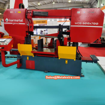 KARMETAL Bundle Cutting Bandsaw WOS 600x700 (Motor; 7.4 HP, 5.5 kW) Angle 90°; 600 x 700 mm - Image 3