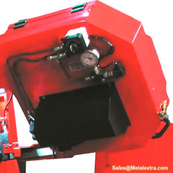 KARMETAL Bundle Cutting Bandsaw WOS 600x700 (Motor; 7.4 HP, 5.5 kW) Angle 90°; 600 x 700 mm - Image 6