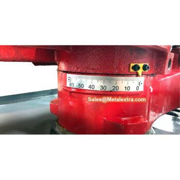 KARMETAL Manual Miter Bandsaw KMT CRAFT 220x250 (Motor 1.1KW/1.475HP ~1400 RPM) Cutting 60°; 90 x 85 mm, Cutting 45°; 150 x 140 mm - Image 5