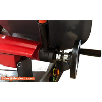KARMETAL Manual Miter Bandsaw KMT CRAFT 220x250 (Motor 1.1KW/1.475HP ~1400 RPM) Cutting 60°; 90 x 85 mm, Cutting 45°; 150 x 140 mm - Image 9
