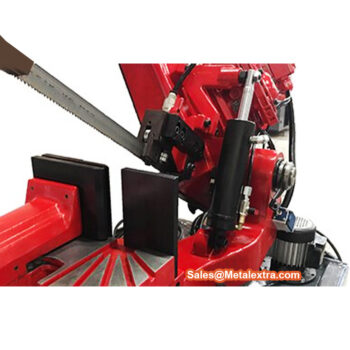 KARMETAL Manual Miter Bandsaw KMT CRAFT 220x250 (Motor 1.1KW/1.475HP ~1400 RPM) Cutting 60°; 90 x 85 mm, Cutting 45°; 150 x 140 mm - Image 8