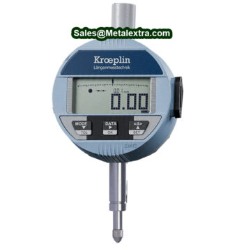 KROEPLIN Digital Test Indicator EM12 (Adjustable Resolution; 0.001mm) Range; 12.7mm/5 Inch