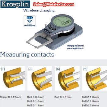 Alternative view of KROEPLIN Internal Measuring Gauge G010 Series IP67 ⌀10mm - ⌀25mm