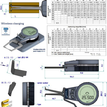 KROEPLIN Internal Measuring Gauge G010 Series IP67 ⌀10mm - ⌀25mm - Image 4
