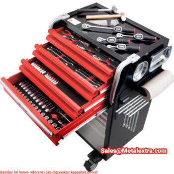 Alternative view of KTC Tool Set Cabinet SK8031EX, 220pcs, 740 x 540 (680) x 1230