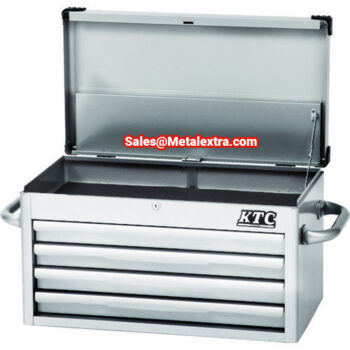 Alternative view of KTC Top Chest (4 steps, 4 drawers) EKR-1004, SILVER, 715 x 390 x 410mm