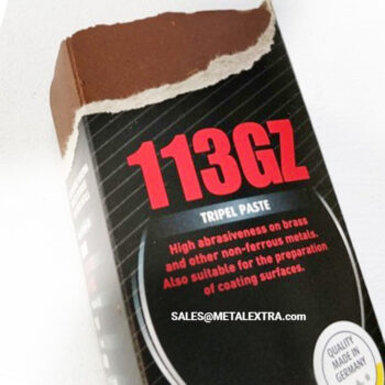 MENZERNA Aluminum & Brass Abrasive Tripoli Polishing Compound 113GZ For Galvanizing Preparation - Image 5