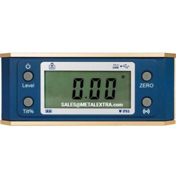 MOORE & WRIGHT Digital Level & Protractor IP65 with Data Output USB & WiFi MW575-01WIP