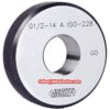 INSIZE Whitworth Pipe Thread Ring GO/NOGO Gauge Metric 4635 ISO228