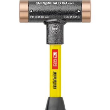 Alternative view of PB SWISS TOOLS Copper soft-faced dead blow mallet PB 308 Cu fiberglass handle 754820
