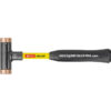 PB SWISS TOOLS Copper soft-faced dead blow mallet PB 308 Cu fiberglass handle 754820
