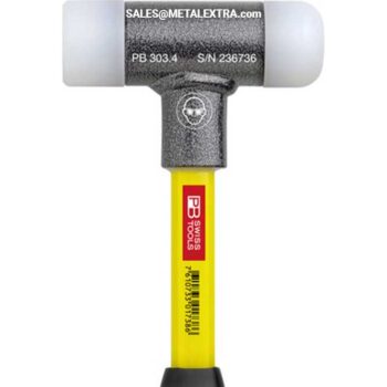Alternative view of PB SWISS TOOLS Dead blow mallet PB 303 nylon head Superglass handle 754800