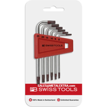 PB SWISS TOOLS L-wrench Torx® screws PB 410 H chrome-plated 624810 - Image 3