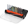 PB SWISS TOOLS PrecisionBits  E 6.3 (1/4 inch) set 10 pieces ø6mm PB E6 989 BitCase 675620