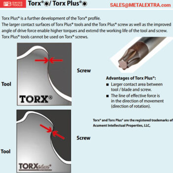 PB SWISS TOOLS Screwdriver Set for Torx Plus® PB 408 with T-handle 625915 - Image 4