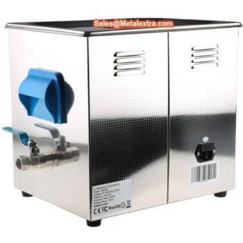 RS PRO Ultrasonic Cleaner 124-9722 (4 Mode Operation) Power; 300W, Capacity; 9L - Image 4