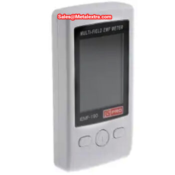 RS PRO Gauss Meter 124-0939 (Resolution; 0.01 μT/0.01 mG) USB Mini-B, high frequency (RF) Range; 50 MHz - 3.5 GHz,  low frequency (EMF); 50-60 Hz - Image 5