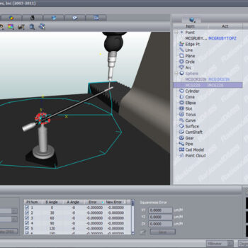 UNIMETRO Coordinate Measuring Machine HELIUM (Renishaw Probe, 3-Axis Manual) Resolution 0.1μm, Accuracy; ±1.3μm, Range; 500x500x400mm - Image 10