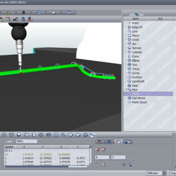 UNIMETRO Coordinate Measuring Machine HELIUM (Renishaw Probe, 3-Axis Manual) Resolution 0.1μm, Accuracy; ±1.3μm, Range; 500x500x400mm - Image 35