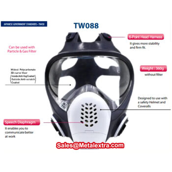 SHIGEMATSU Gas Vapor Dust Respirator TW088-M - Image 3