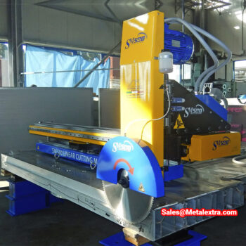 SIR MECCANICA Line Sawing SM-500, Semi-automatic 6 degrees of freedom(X, Y, Z, L, R, S), X-Y: 2,280mm (90 in) x 250mm (10 in) - Image 2
