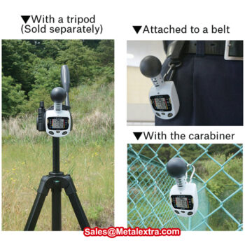 SK SATO Mobile Heat Stress Monitor SK-181GT (JIS B 7922:2023 Class 2, ISO 7243, Humidity; 0~95%RH) Range; 0.0°C~50°C - Image 4