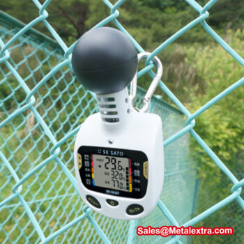 SK SATO Mobile Heat Stress Monitor SK-181GT (JIS B 7922:2023 Class 2, ISO 7243, Humidity; 0~95%RH) Range; 0.0°C~50°C - Image 6
