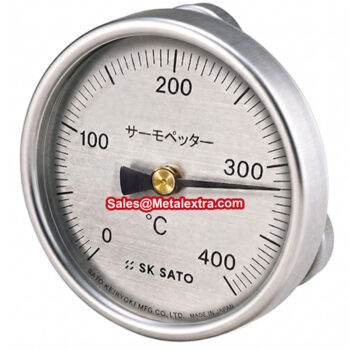 SK SATO Dial Thermometer 2340-40 (Surface Magnetic Bimetal ⌀64mm) Range; 0°C~ 400°C