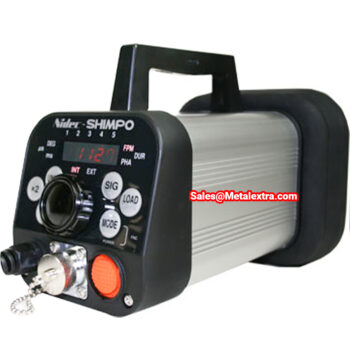 SHIMPO LED Stroboscope DT-361 (Rechargeable, Water-resist IP65) 60 to 120,000 FPM; 1-2000 Hz - Image 2
