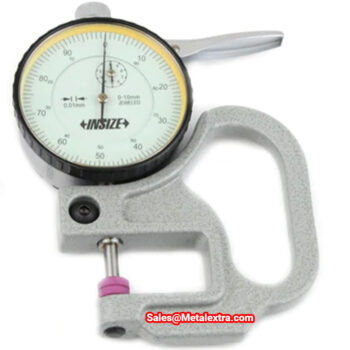 INSIZE Dial Thickness Gage 2364 Ceramic/Steel Anvil (Grad: 0.01mm) Range; ø58mm - Image 4