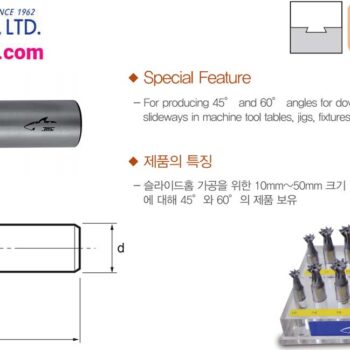 TNC SHARK Dovetail T-Angle Cutter ø 10mm - ø50mm - Image 3