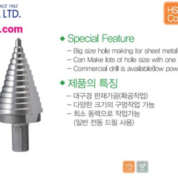 TNC SHARK Step Drill HSS Cobalt ø4mm - ø35mm - Image 3