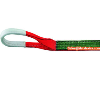 Alternative view of TRUSCO Belt Sling JIS3 Grade G50 (JIS B 8818 standard, Double end hook) Belt; 50 x 8mm for 1.6 Ton, Range; 1 - 10 Meter
