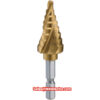 TRUSCO Step Drill 3 Flute Titanium Coating 3S-NMS ø4mm - ø22mm