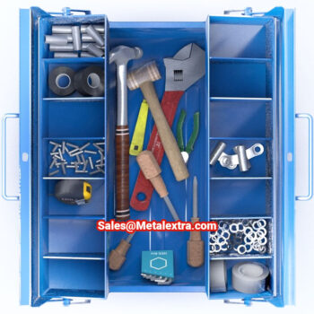 TRUSCO Two-Level Tool Box, Pressed Steel Sheet, 352×220×289, ST-350-B - Image 10