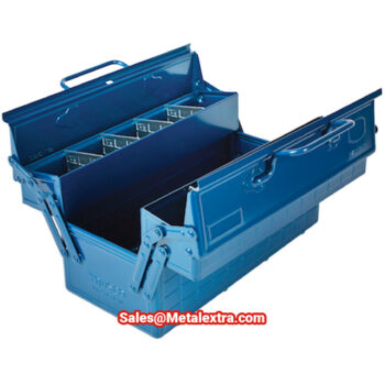 Alternative view of TRUSCO Two-Level Tool Box, Pressed Steel Sheet, 352×220×289, ST-350-B